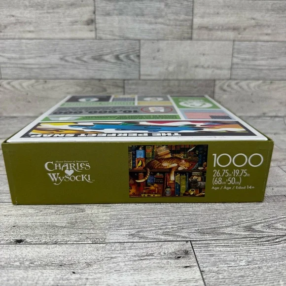 NIB- SEALED 1000 piece Jigsaw Puzzle Charles Wysocki 26.75”x19.75” Buffalo Games - Picture 5 of 5